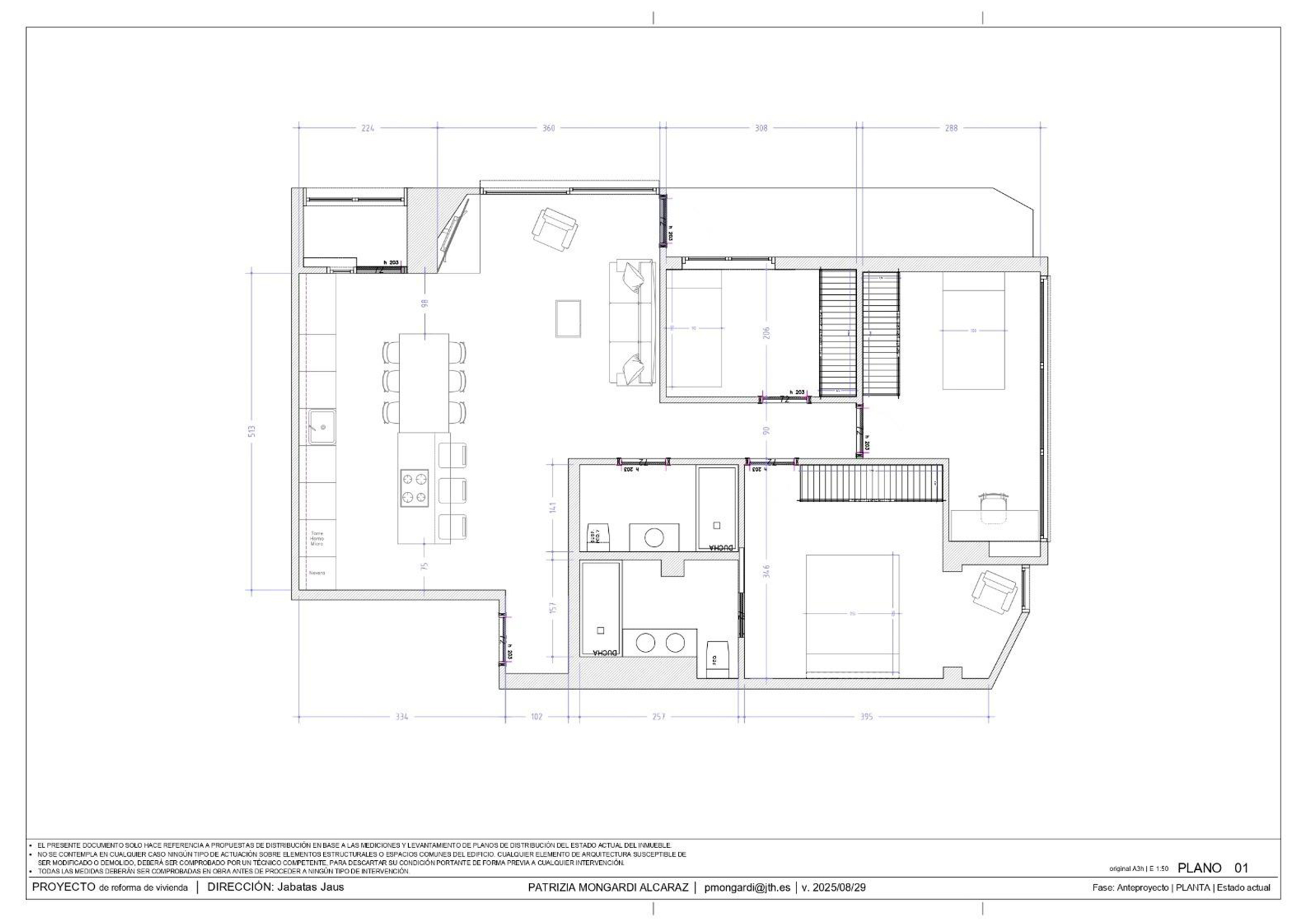 Plano de la vivienda