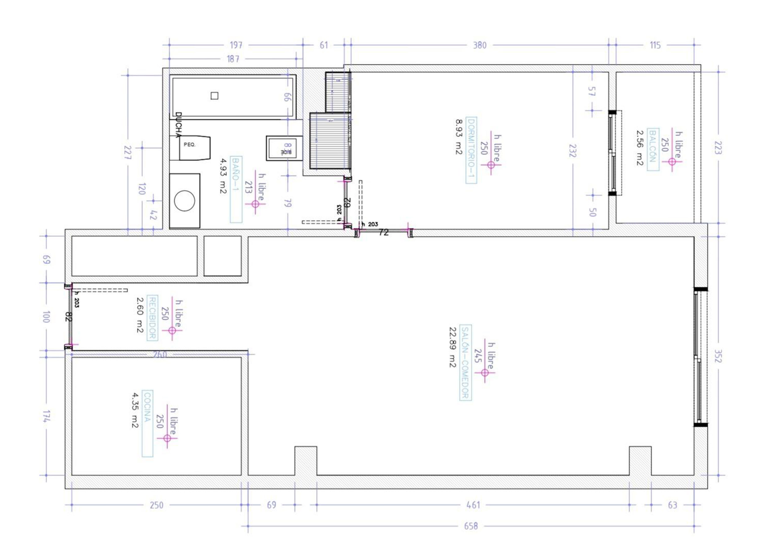 Plano de la vivienda